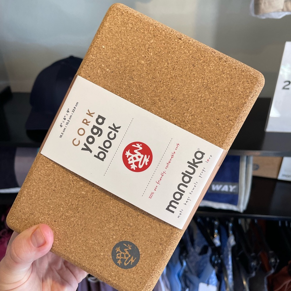 Manduka Cork Yoga Block